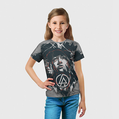 Детские 3D-футболки Linkin Park