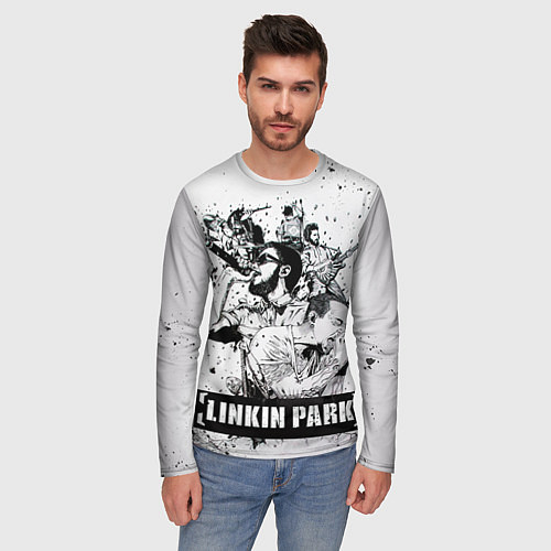 Мужские футболки с рукавом Linkin Park