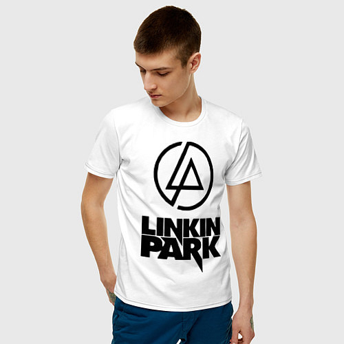 Мужские хлопковые футболки Linkin Park
