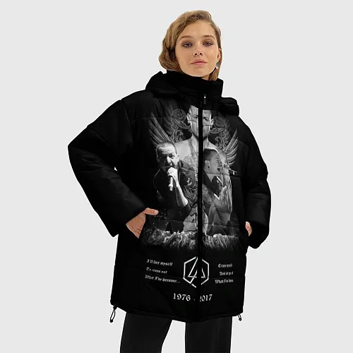Женские куртки с капюшоном Linkin Park