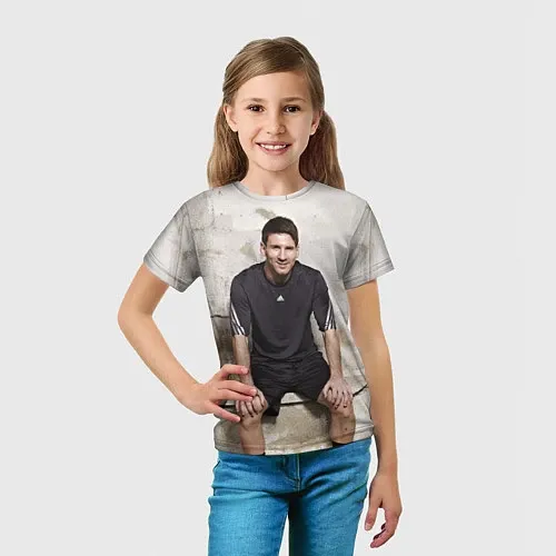 Детские 3D-футболки Лионель Месси
