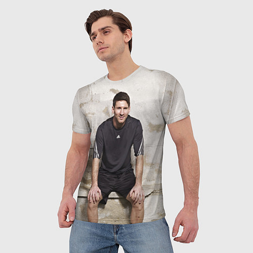 Мужские 3D-футболки Лионель Месси