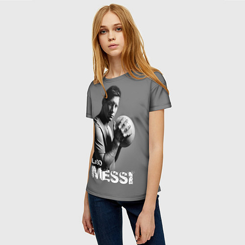 Женские футболки Лионель Месси