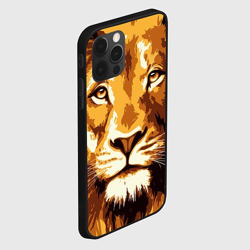 Чехлы iPhone 12 серии со львами