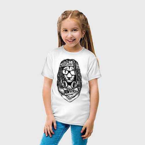 Детские футболки со львами