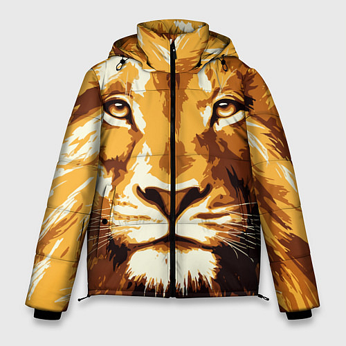 Мужские куртки с капюшоном со львами