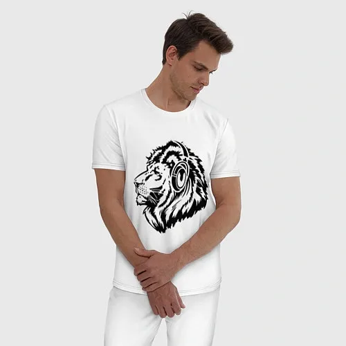 Мужские пижамы со львами