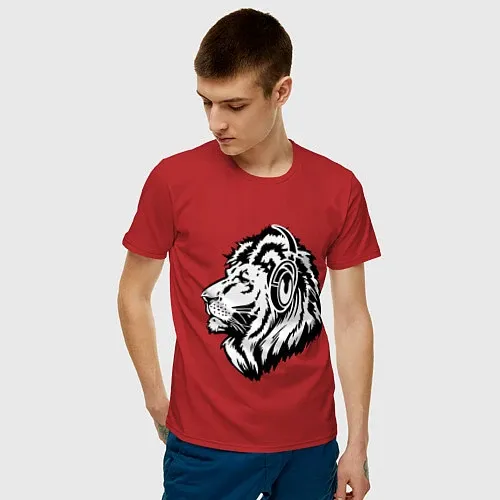 Мужские футболки со львами