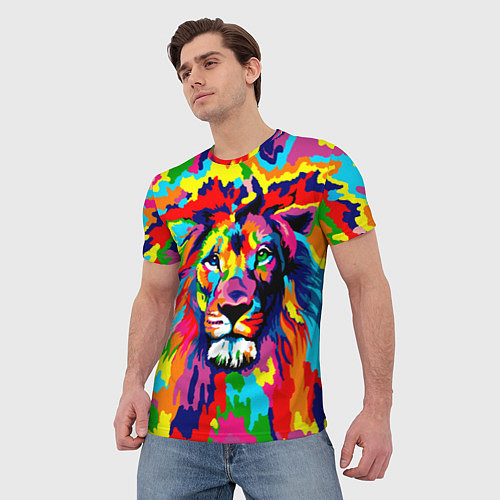 Мужские футболки со львами