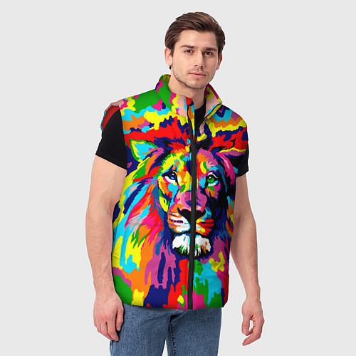 Мужские жилетки со львами