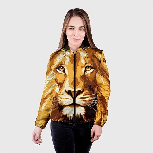 Женские куртки со львами