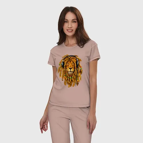 Женские Пижамы со львами