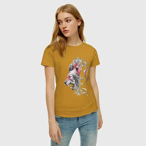 Женские футболки со львами