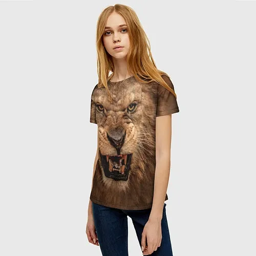 Женские футболки со львами