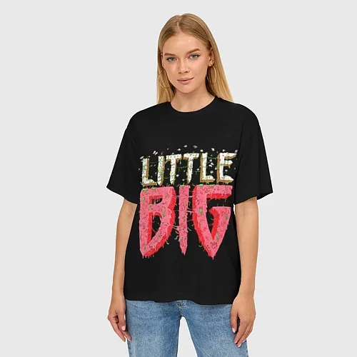 Женские футболки оверсайз Little Big