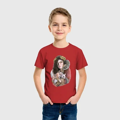 Детские хлопковые футболки Lorde