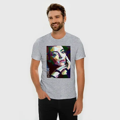 Мужские приталенные футболки Lorde