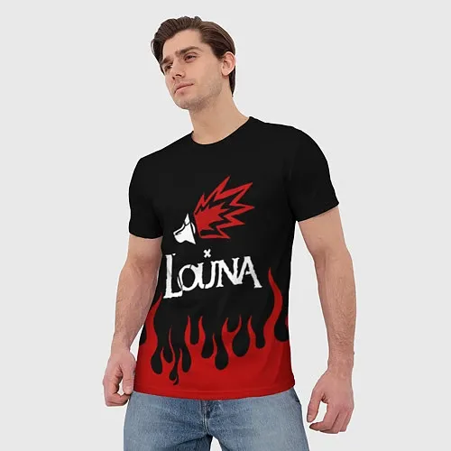 Мужские 3D-футболки Louna