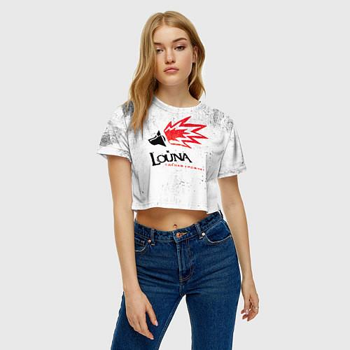 Женские укороченные футболки Louna