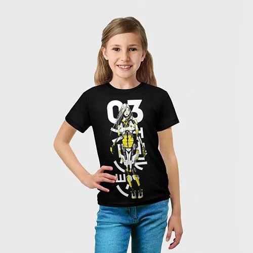 Детские 3D-футболки Любовь смерть и роботы