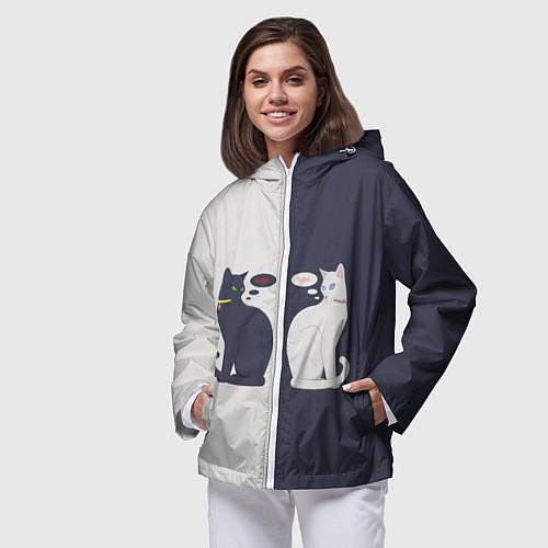 Парные женские ветровки для влюбленных