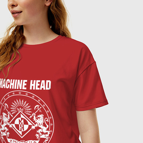 Женские футболки оверсайз Machine Head
