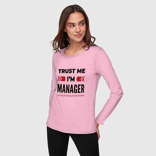 Женские футболки с рукавом для менеджера