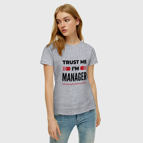 Женские футболки для менеджера
