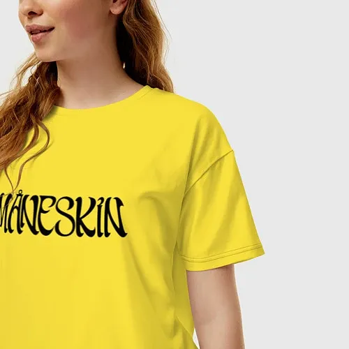 Женские футболки оверсайз Maneskin