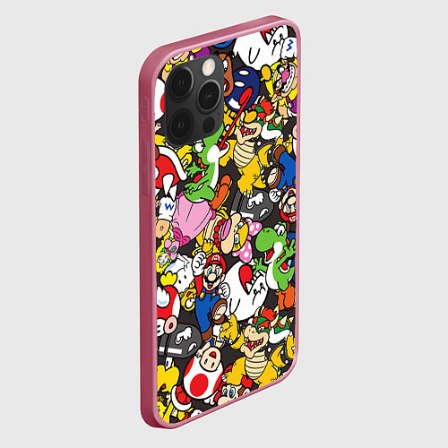 Чехлы iPhone 12 series Mario Bros