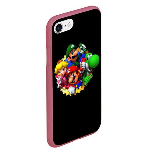 Чехлы для iPhone 8 Mario Bros