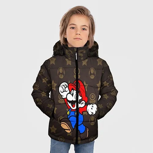Детские зимние куртки Mario Bros
