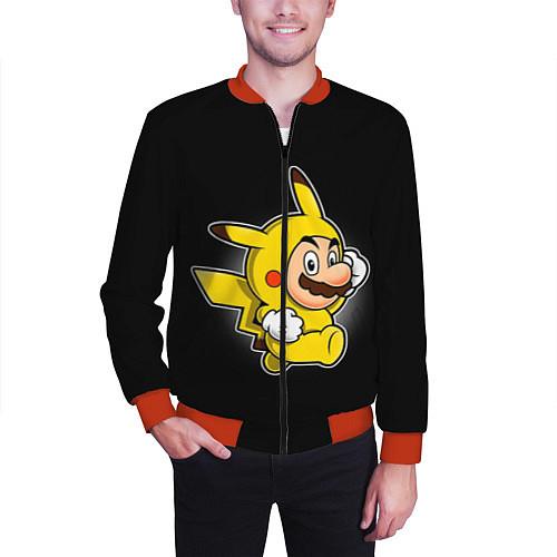 Мужские куртки-бомберы Mario Bros