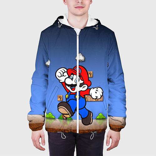 Мужские куртки с капюшоном Mario Bros