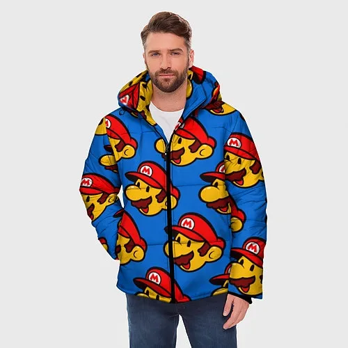 Мужские куртки с капюшоном Mario Bros