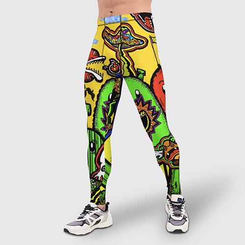 Мужские тайтсы-леггинсы Mario Bros