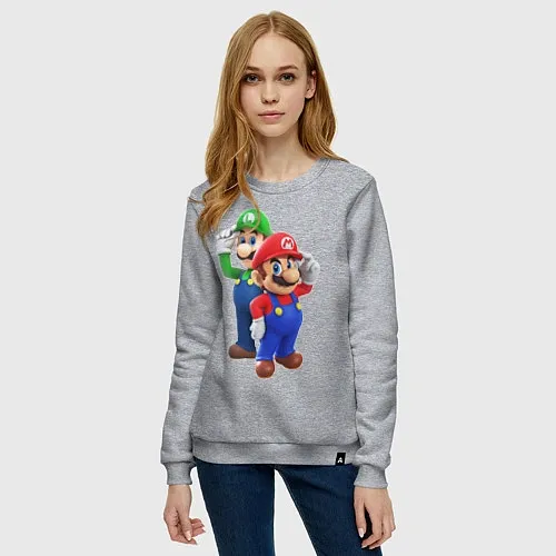 Женские свитшоты Mario Bros