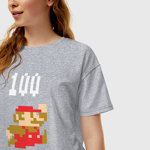 Женские футболки оверсайз Mario Bros