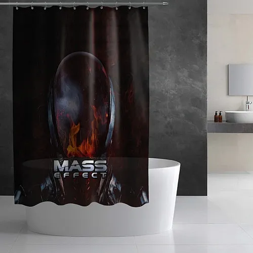 Шторки для душа Mass Effect