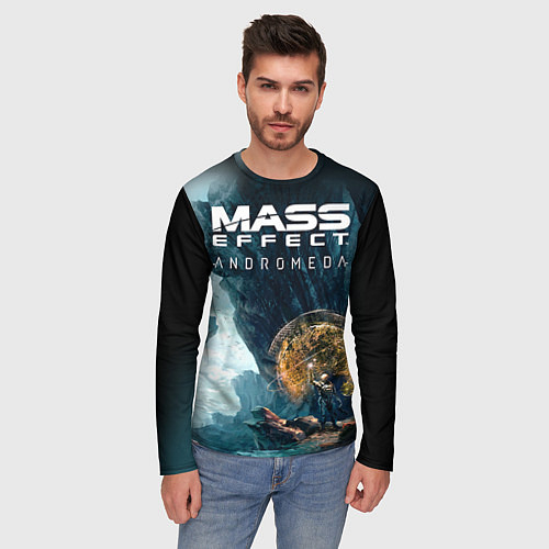 Мужские футболки с рукавом Mass Effect