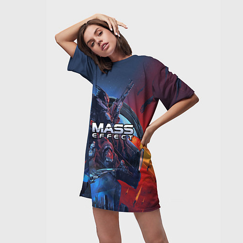 Женские футболки Mass Effect