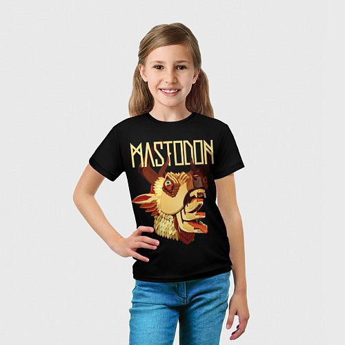 Детские 3D-футболки Mastodon