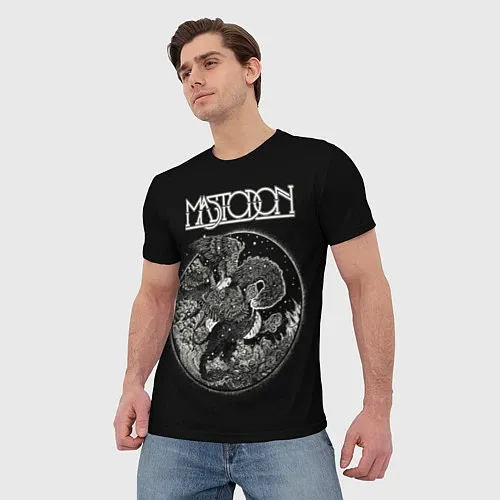Мужские 3D-футболки Mastodon