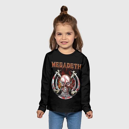 Детские футболки с рукавом Megadeth