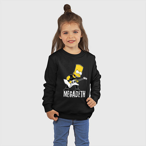 Детские Свитшоты хлопковые Megadeth