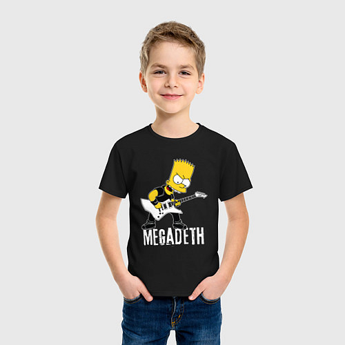 Детские хлопковые футболки Megadeth