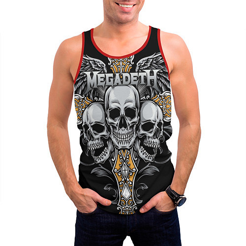 Мужские 3D-майки Megadeth