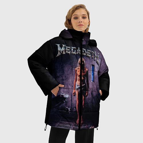 Женские куртки с капюшоном Megadeth