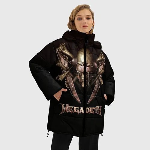 Женские куртки с капюшоном Megadeth
