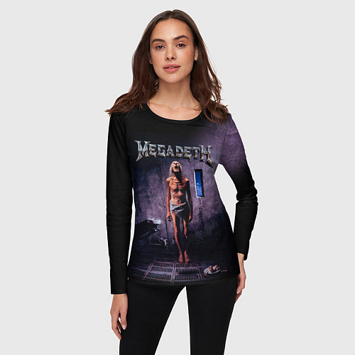 Женские футболки с рукавом Megadeth
